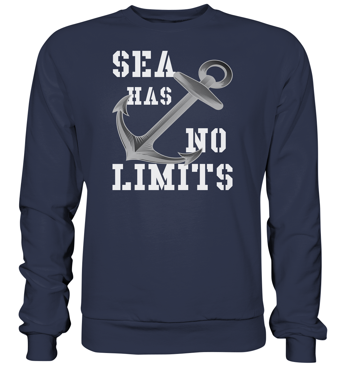 Sea has no limits - Premium Sweatshirt