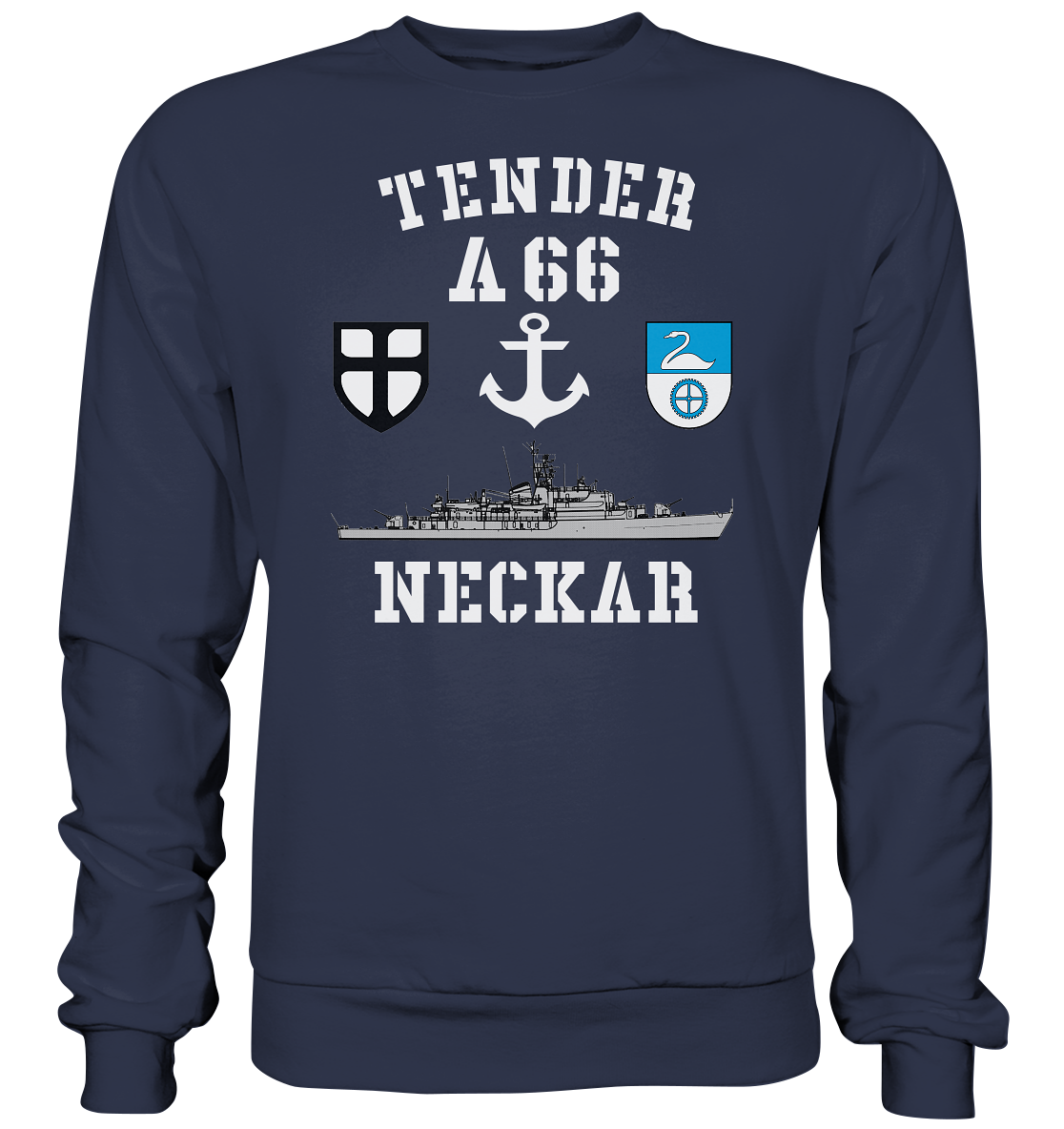 Tender A66 NECKAR 7.SG ANKER - Premium Sweatshirt
