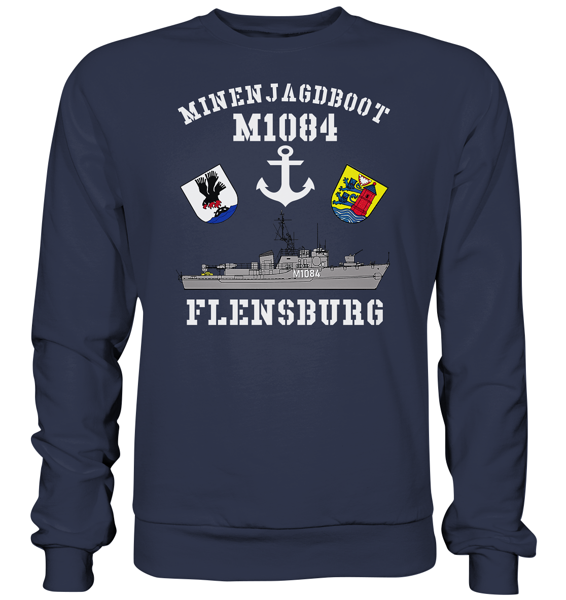 Mij.-Boot M1084 FLENSBURG - Premium Sweatshirt