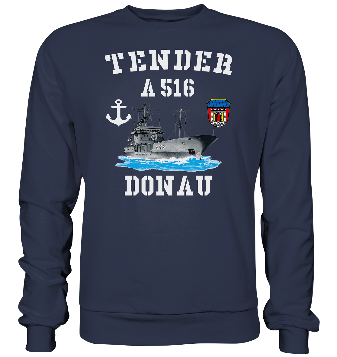 Tender A516 DONAU Anker - Premium Sweatshirt