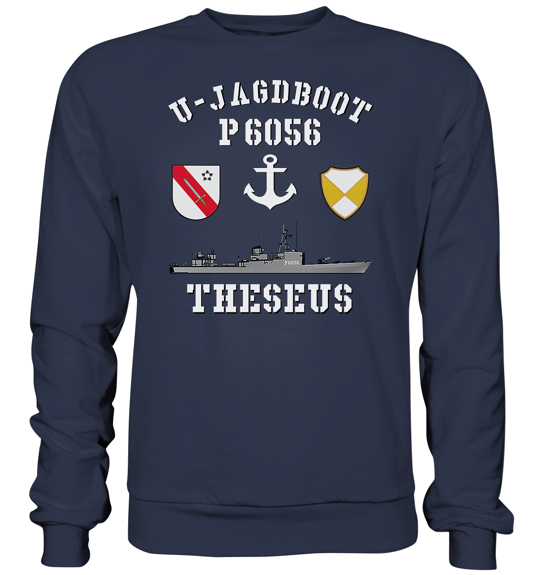 U-Jagdboot P6056 THESEUS Anker - Premium Sweatshirt