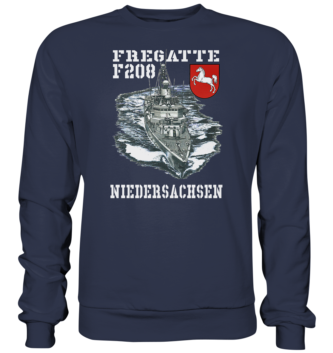 Fregatte F208 NIEDERSACHSEN - Premium Sweatshirt