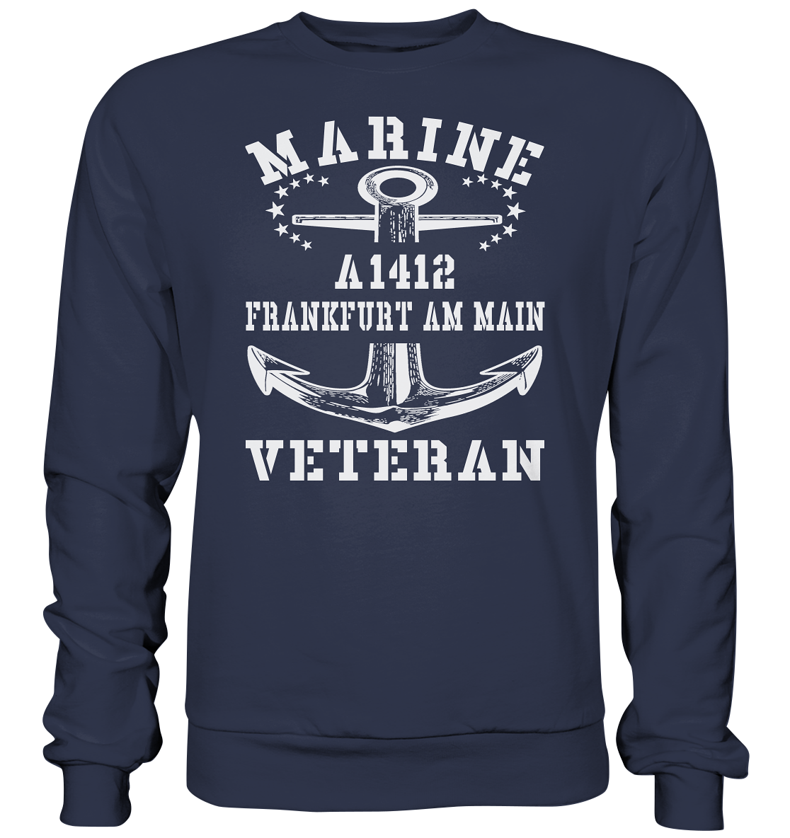 EGV A1412 FRANKFURT AM MAIN Marine Veteran - Premium Sweatshirt