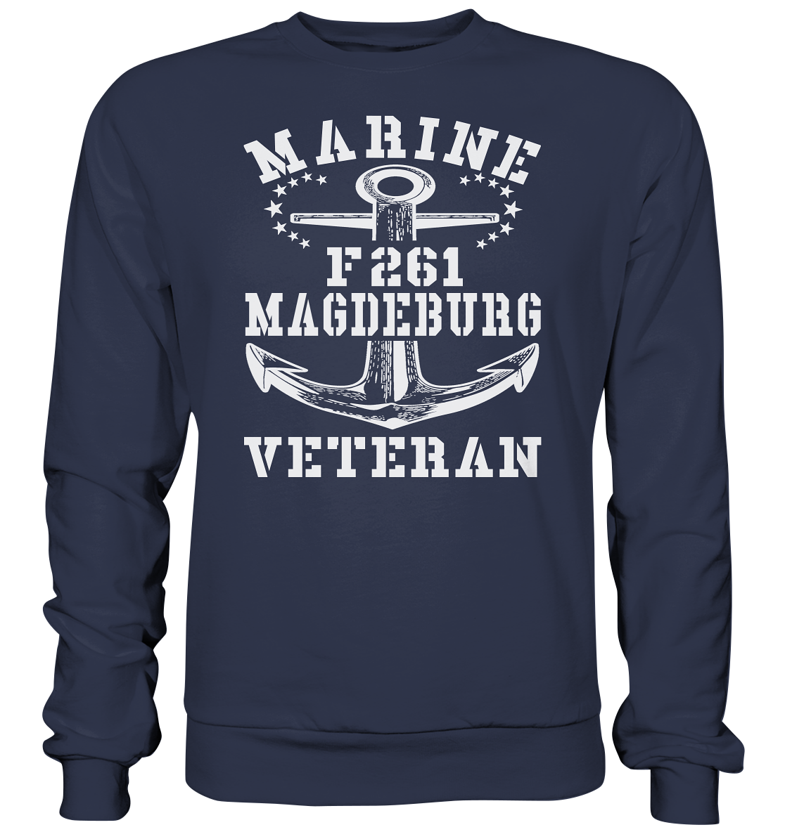 Korvette F261 MAGDEBURG Marine Veteran - Premium Sweatshirt