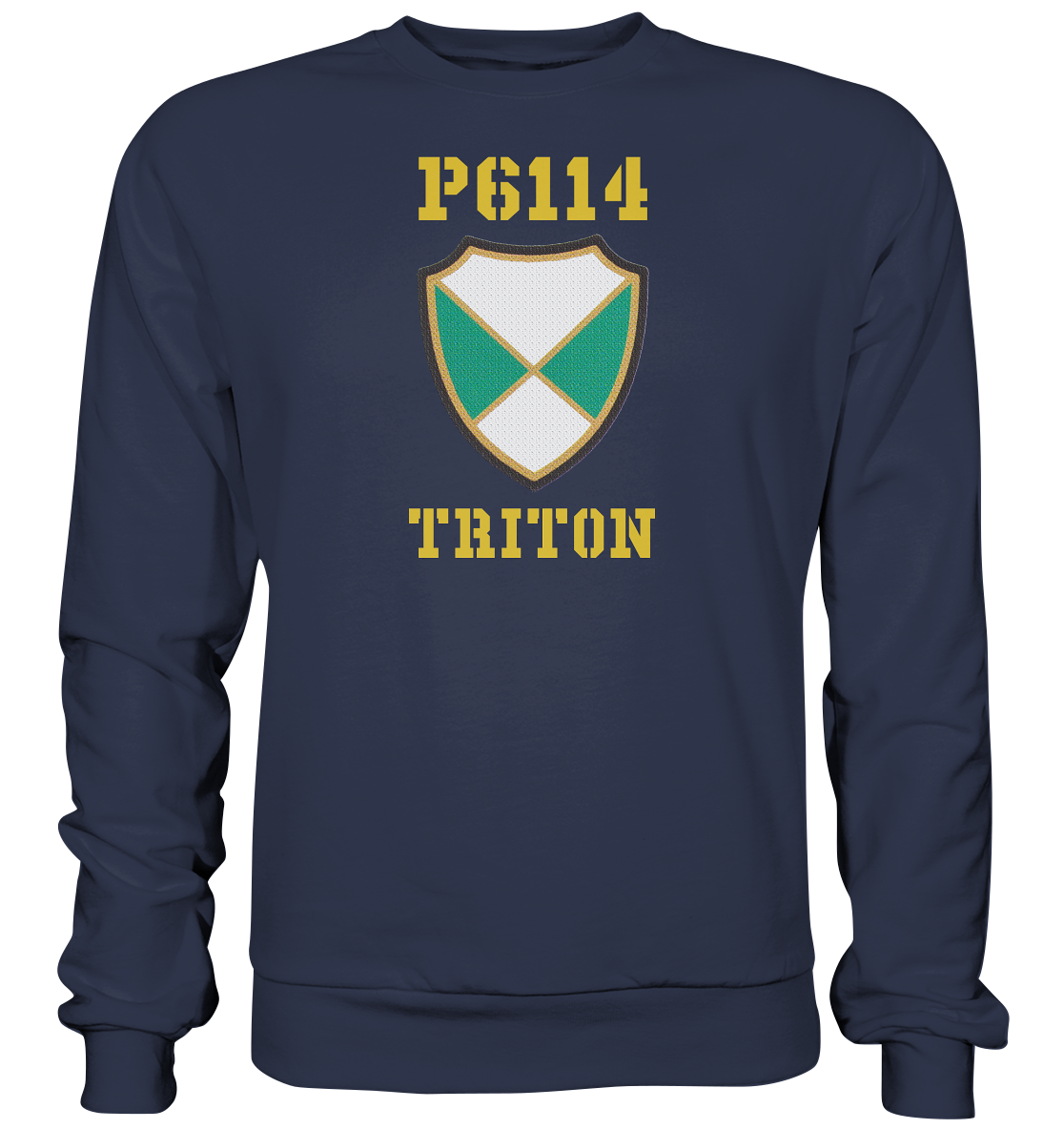 P6114 TRITON Wappen - Premium Sweatshirt