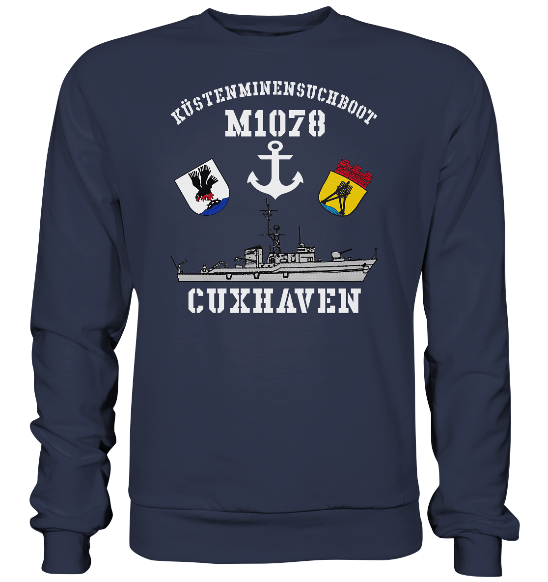 KM-Boot M1078 CUXHAVEN - Premium Sweatshirt