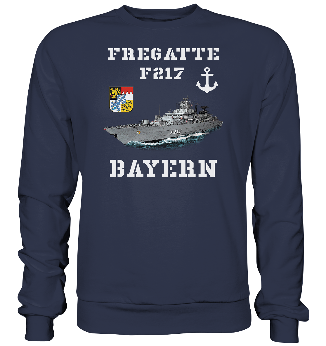 F217 Fregatte BAYERN - Premium Sweatshirt
