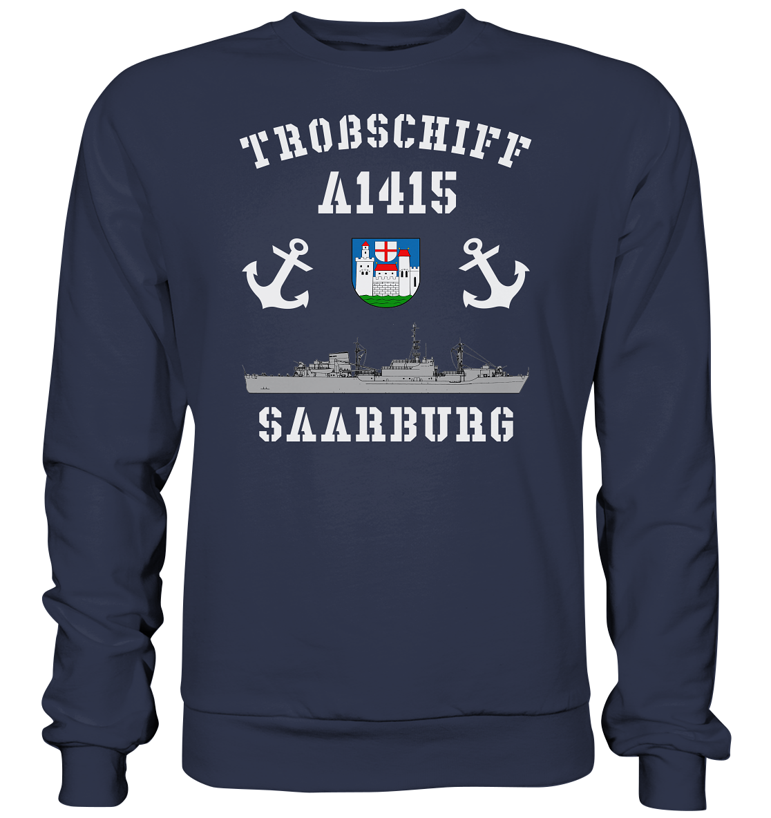 Troßschiff A1415 SAARBURG - Premium Sweatshirt