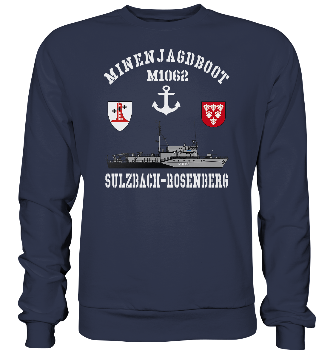 Mij.-Boot M1062 SULZBACH-ROSENBERG Anker 1.MSG - Premium Sweatshirt