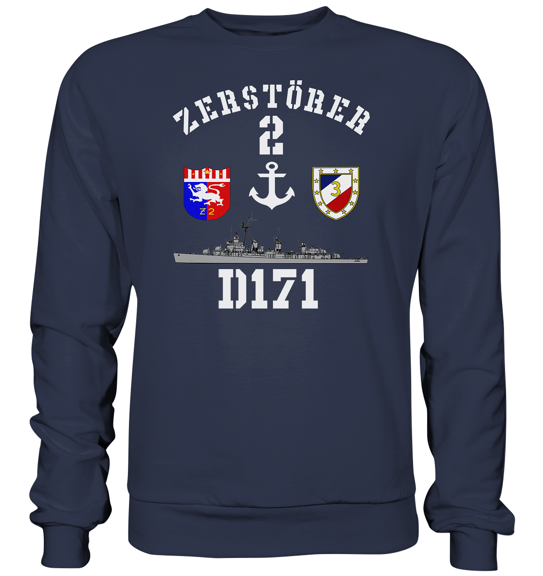 D171 ZERSTÖRER 2 Anker - Premium Sweatshirt