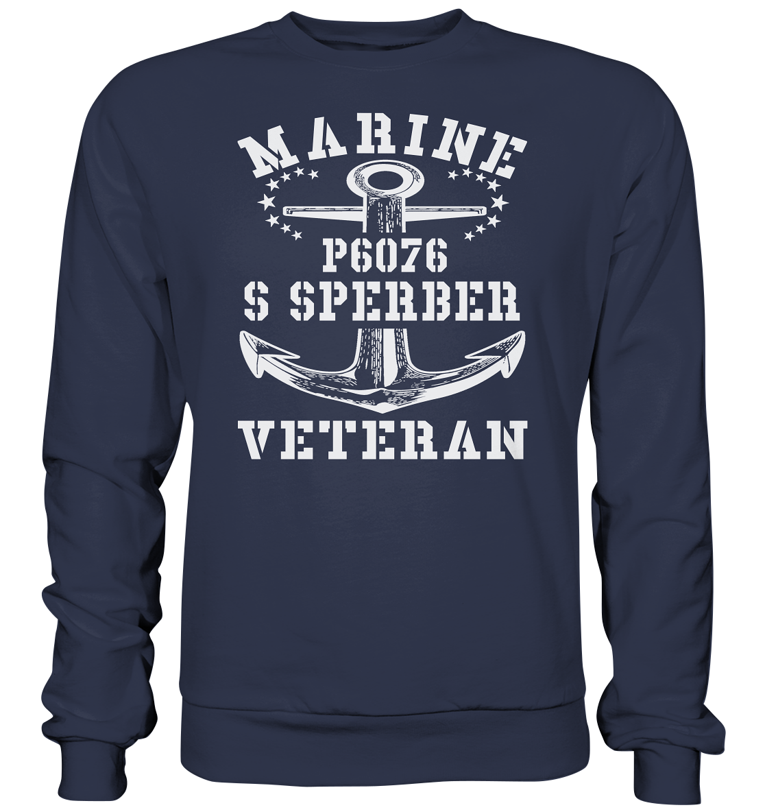 P6076 S SPERBER Marine Veteran - Premium Sweatshirt