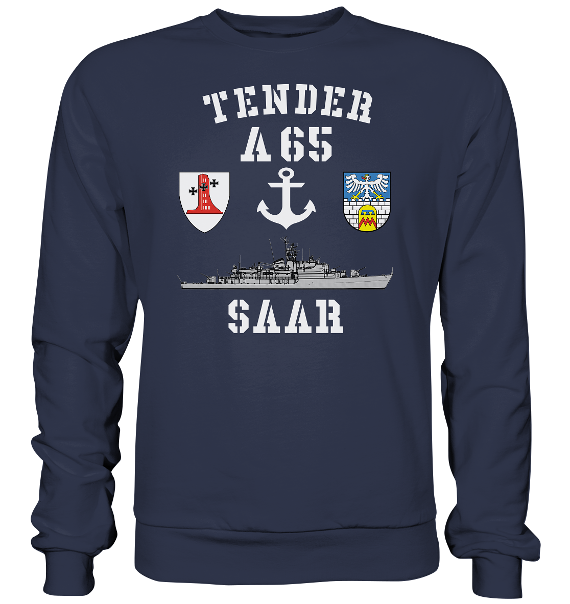 Tender A65 SAAR 1.MSG ANKER  - Premium Sweatshirt