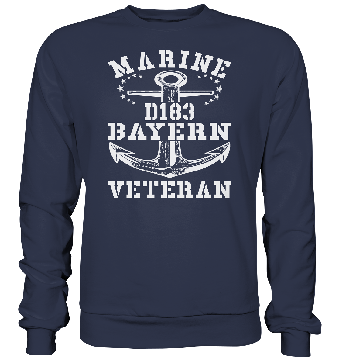 Zerstörer D183 BAYERN Marine Veteran - Premium Sweatshirt