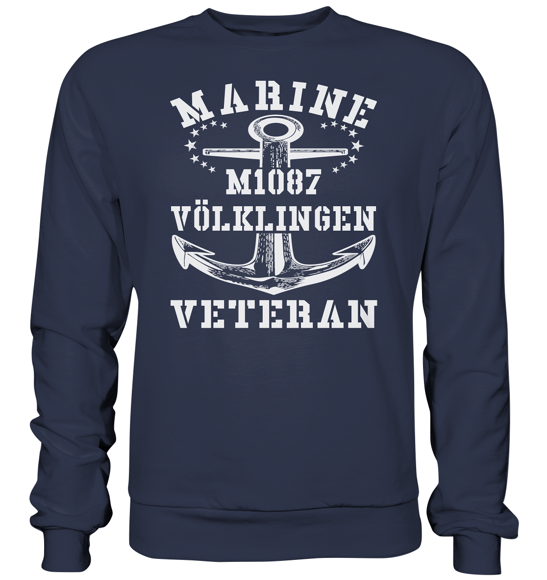 Marine Veteran M1087 VÖLKLINGEN - Premium Sweatshirt