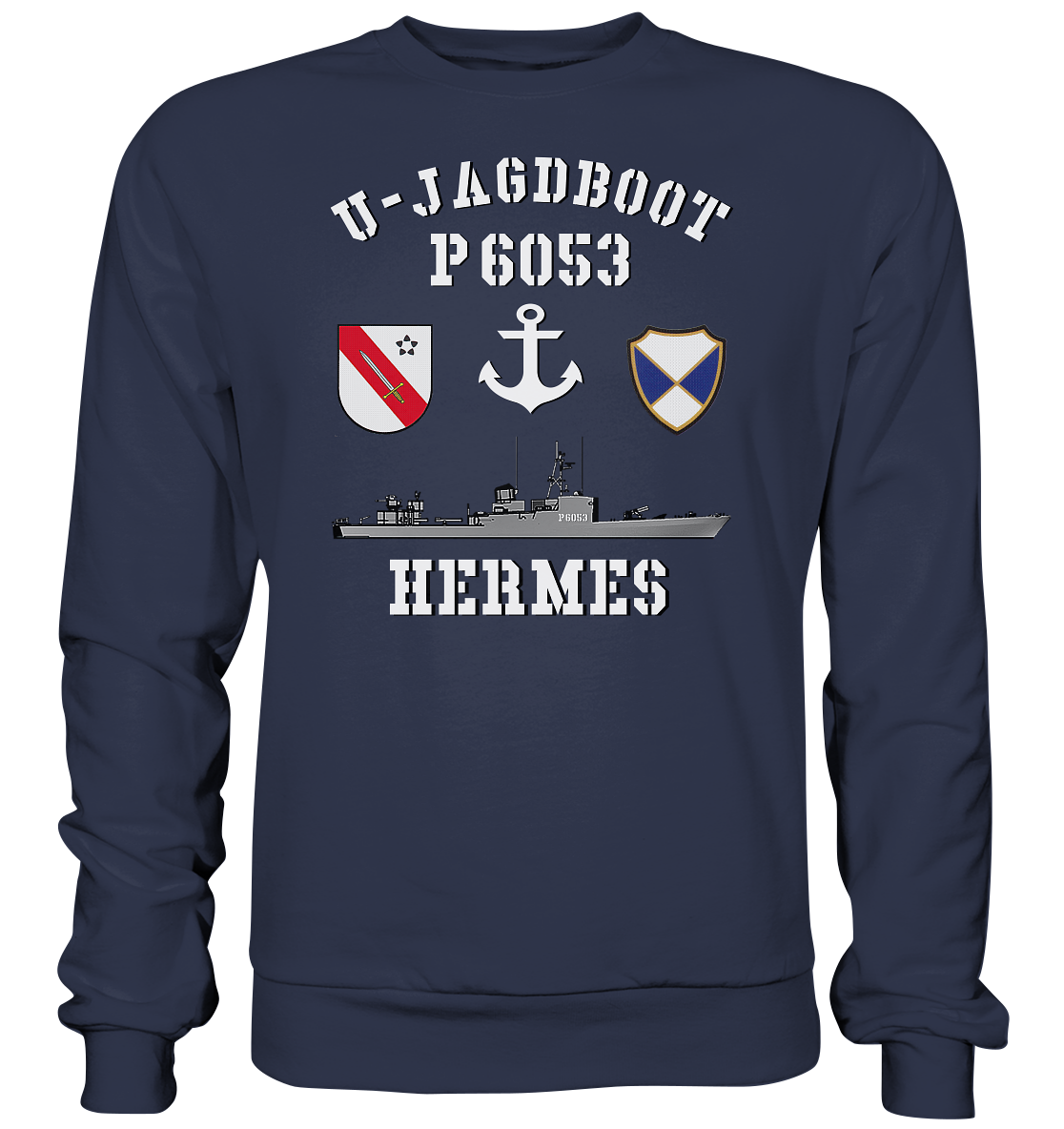 U-Jagdboot P6053 HERMES Anker - Premium Sweatshirt