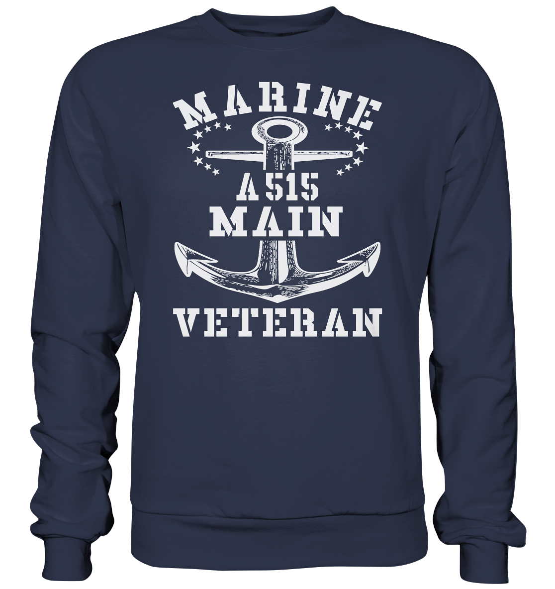 Tender A515 MAIN Marine Veteran  - Premium Sweatshirt
