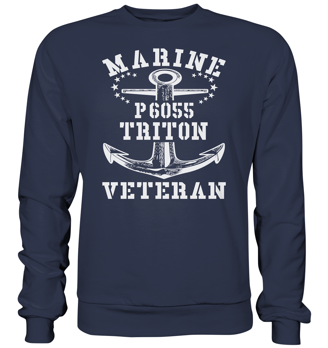 U-Jagdboot P6055 TRITON Marine Veteran - Premium Sweatshirt