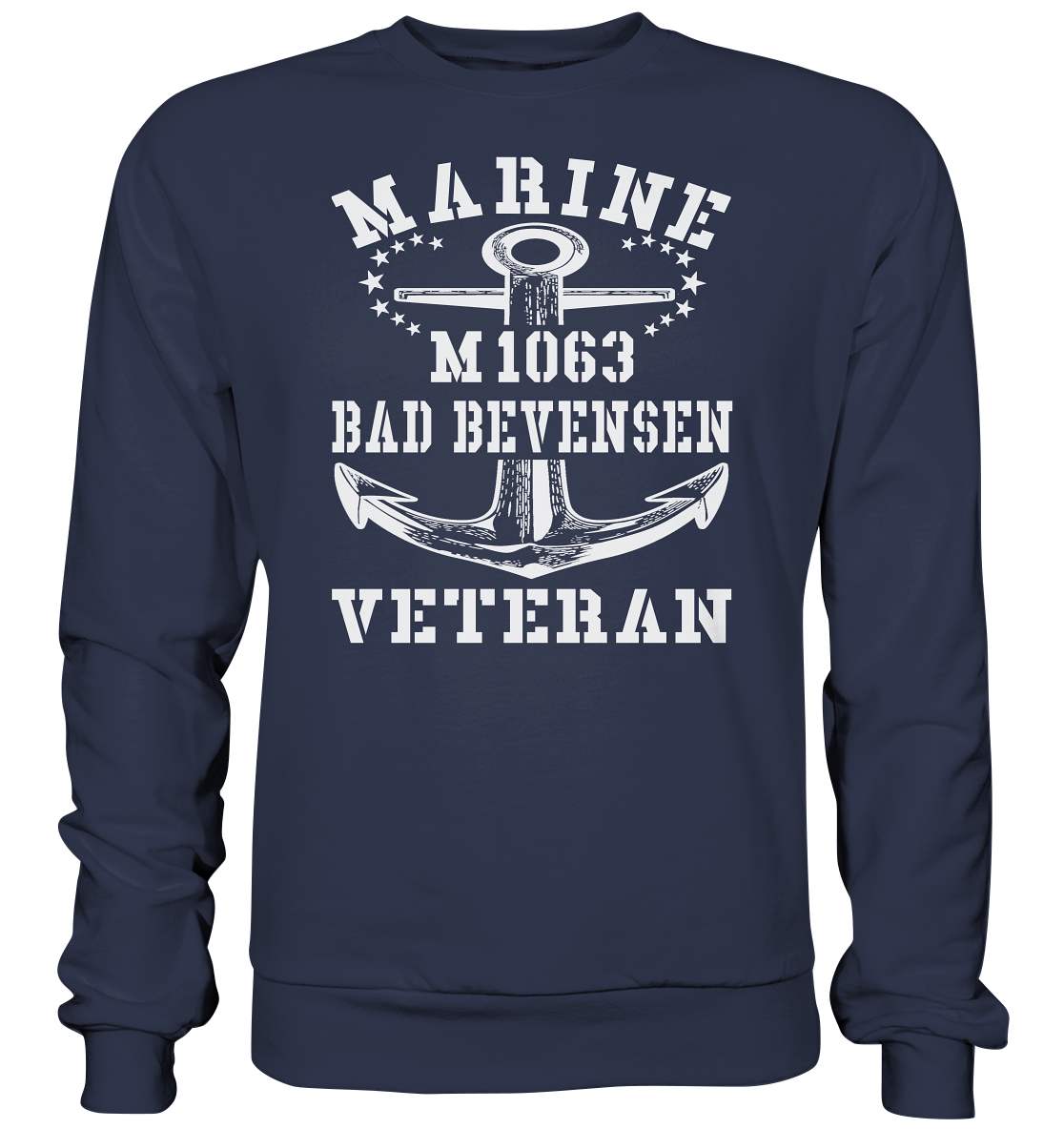 Mij.-Boot M1063 BAD BEVENSEN Marine Veteran - Premium Sweatshirt
