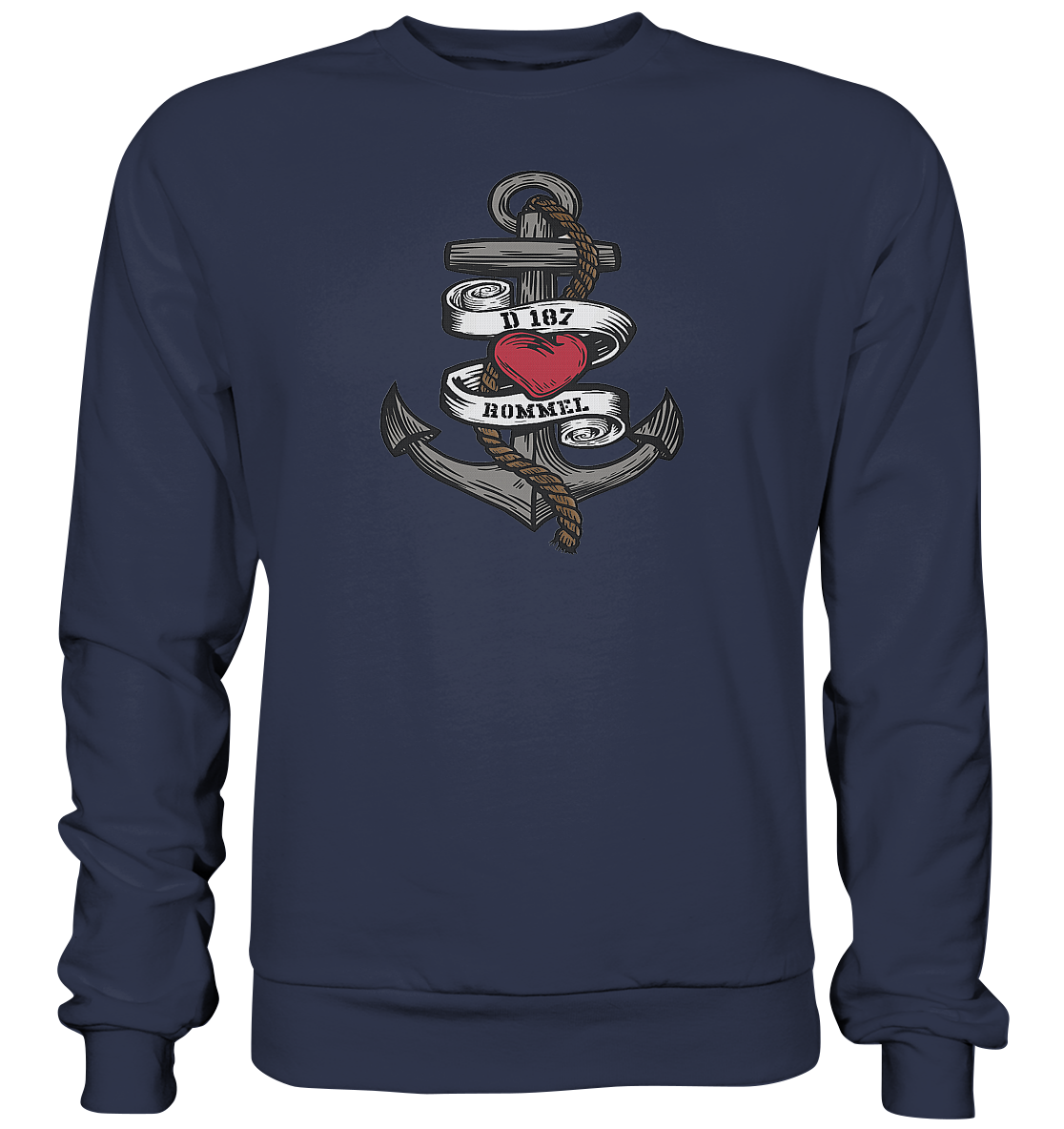 Anker Herz D187 ROMMEL - Premium Sweatshirt