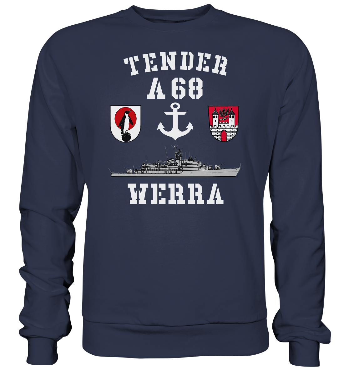 Tender A68 WERRA 6.MSG Anker - Premium Sweatshirt