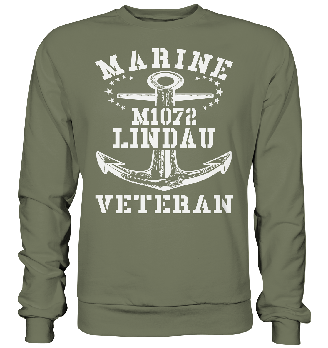 MARINE VETERAN M1072 LINDAU - Premium Sweatshirt