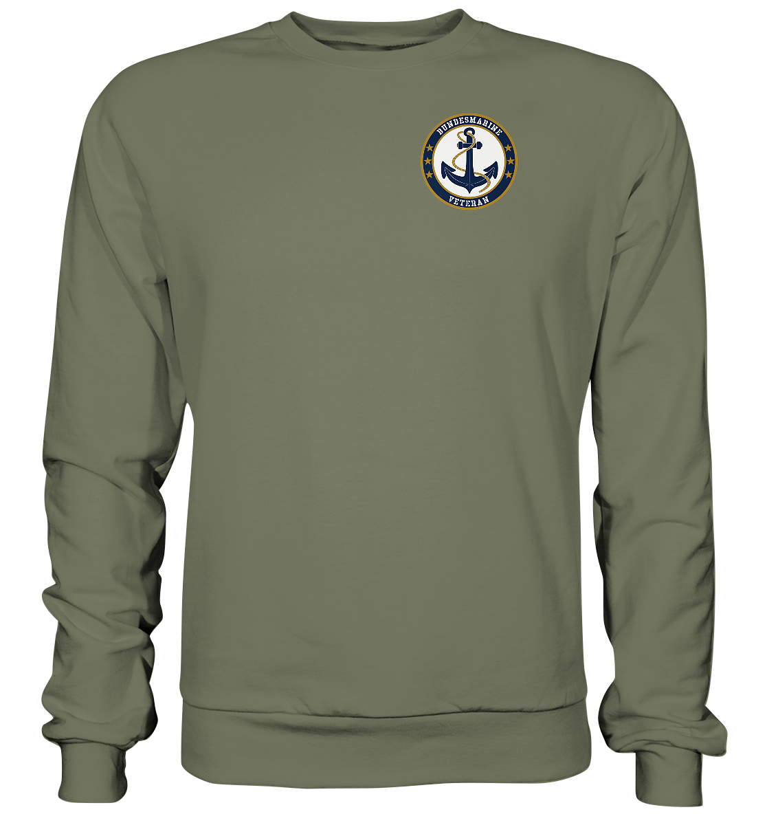 BUNDESMARINE Marine Veteran Brustlogo - Premium Sweatshirt