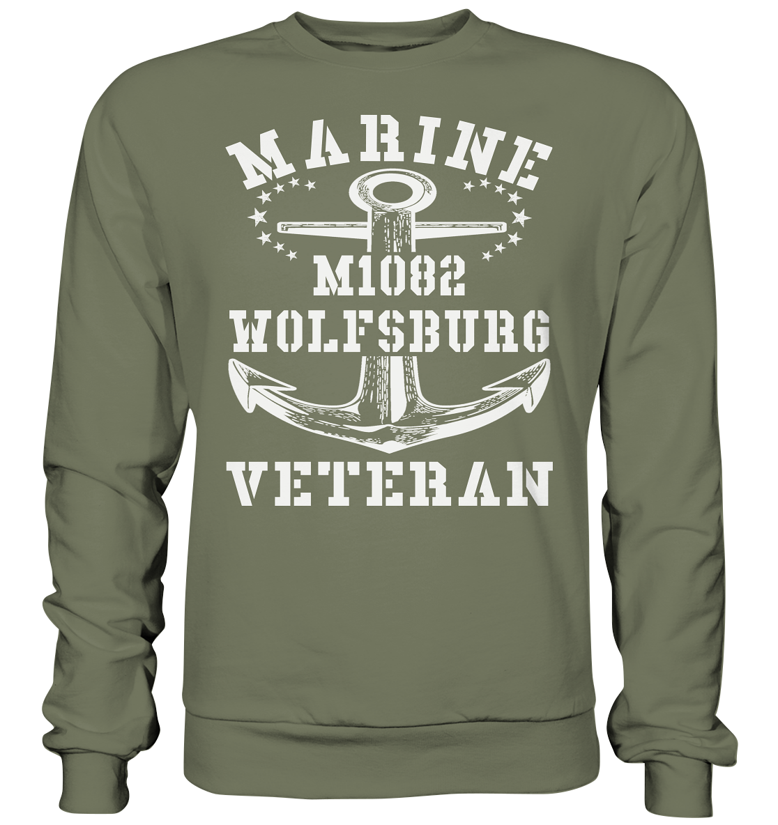 MARINE VETERAN M1082 WOLFSBURG - Premium Sweatshirt