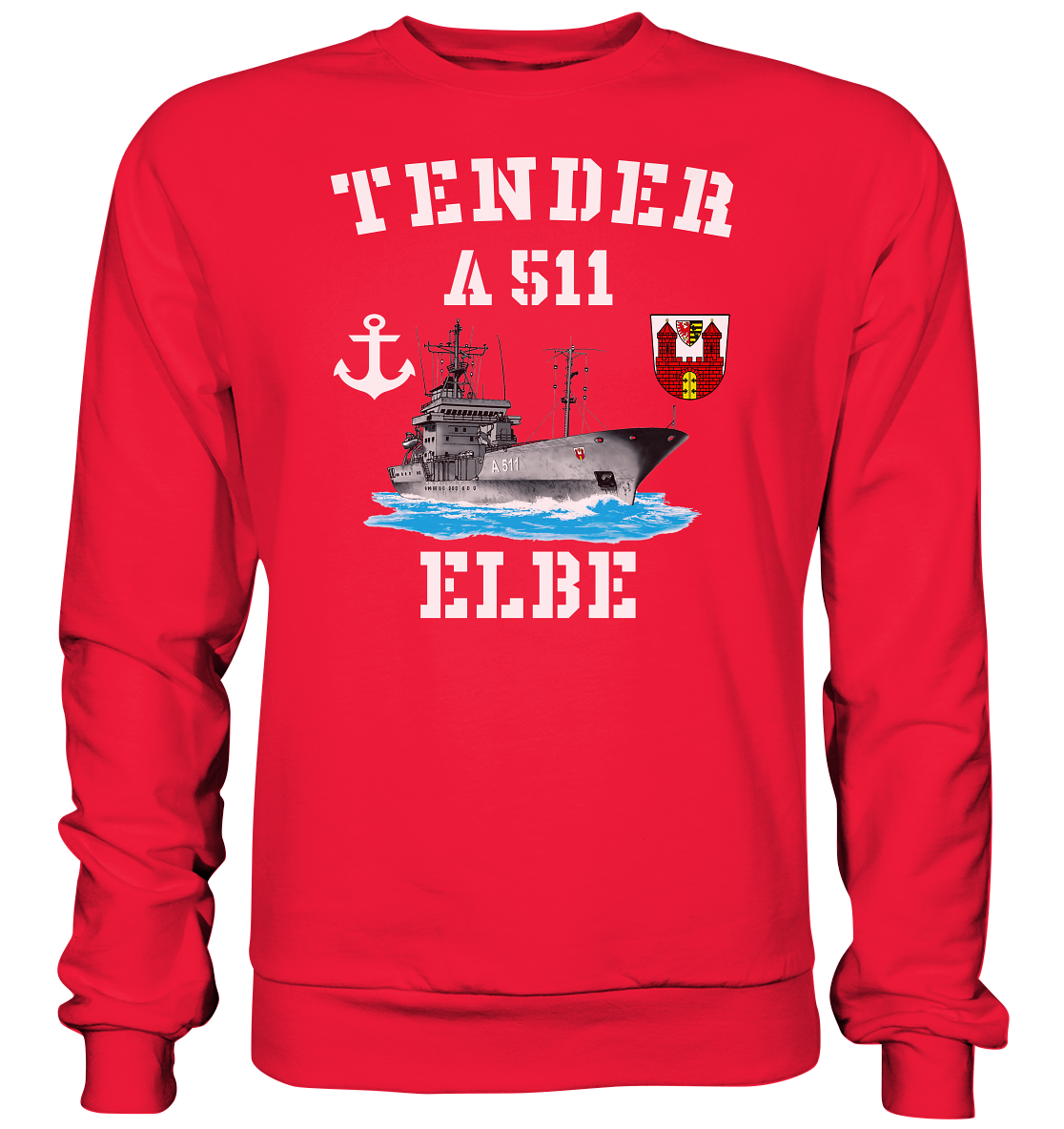 Tender A511 ELBE Anker - Premium Sweatshirt