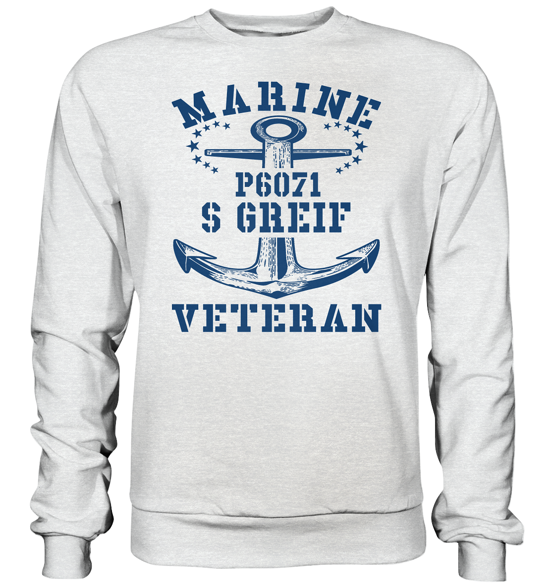 P6071 S GREIF Marine Veteran - Premium Sweatshirt
