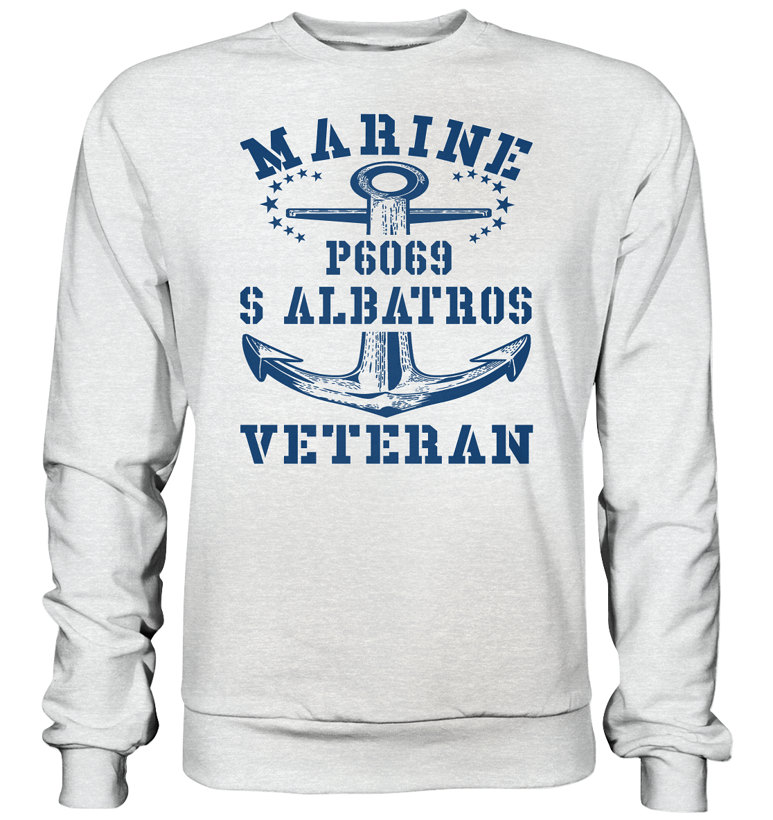 P6069 S ALBATROS Marine Veteran - Premium Sweatshirt