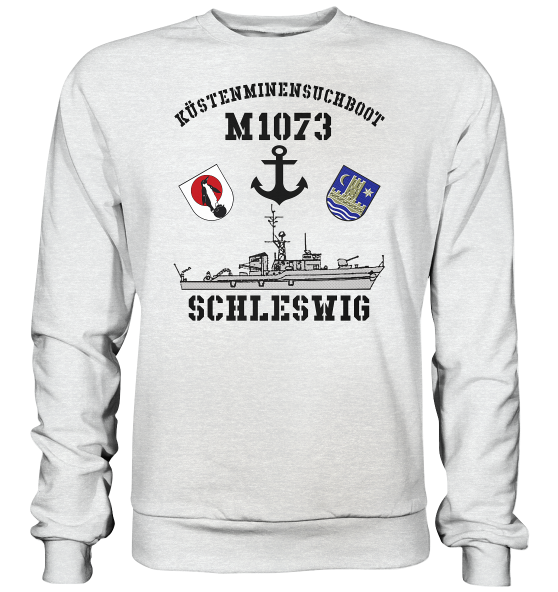 KM-Boot M1073 SCHLESWIG Anker - Premium Sweatshirt