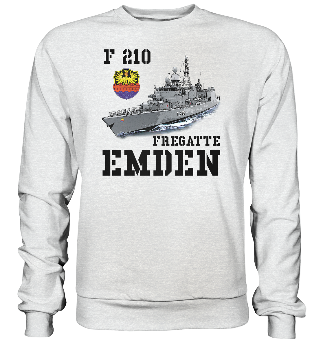 F210 Fregatte EMDEN - Premium Sweatshirt