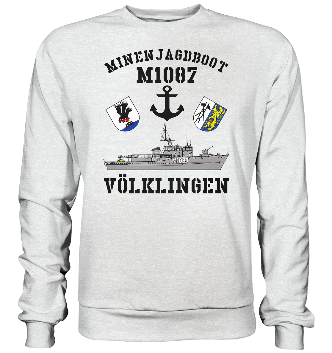 Mij.-Boot M1087 VÖLKLINGEN - Premium Sweatshirt