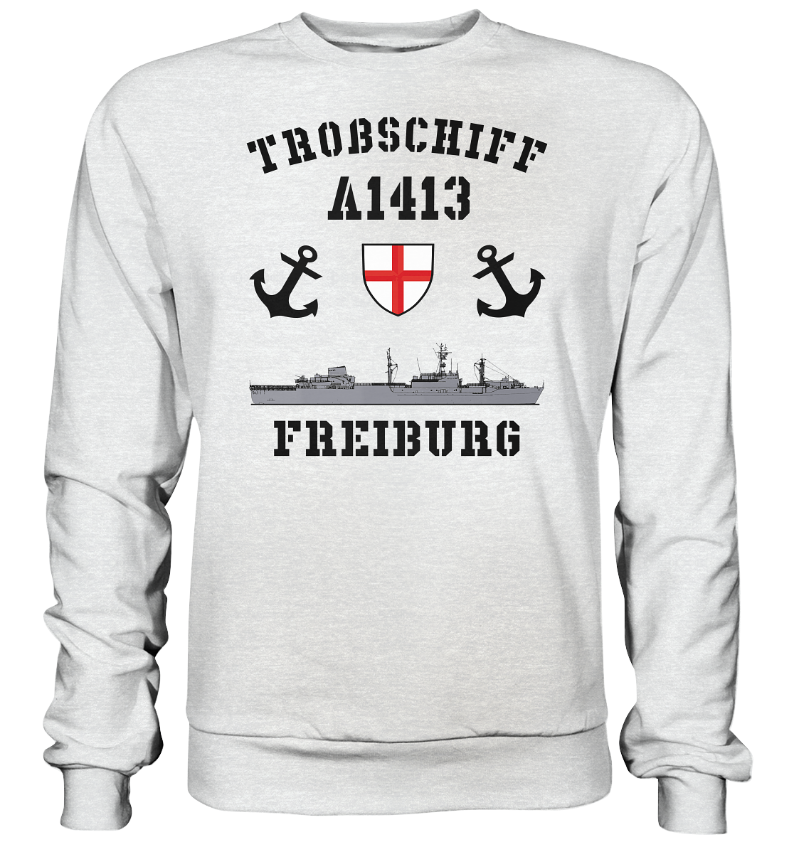 Troßschiff A1413 FREIBURG nach Umbau - Premium Sweatshirt