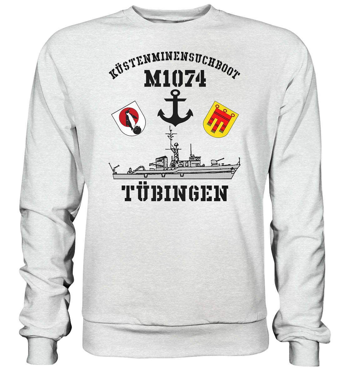 KM-Boot M1074 TÜBINGEN Anker - Premium Sweatshirt