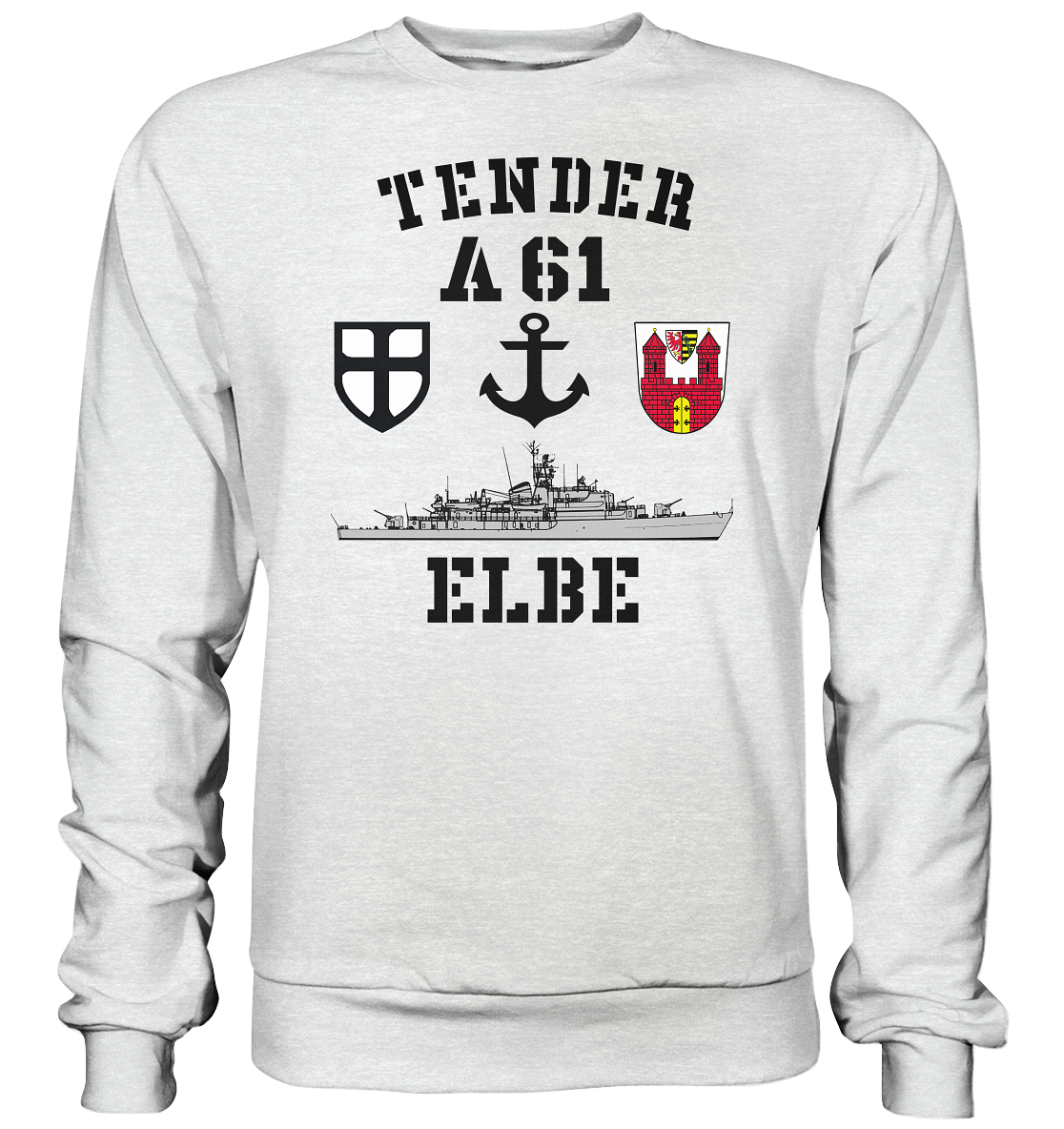 Tender A61 ELBE 7.SG ANKER - Premium Sweatshirt