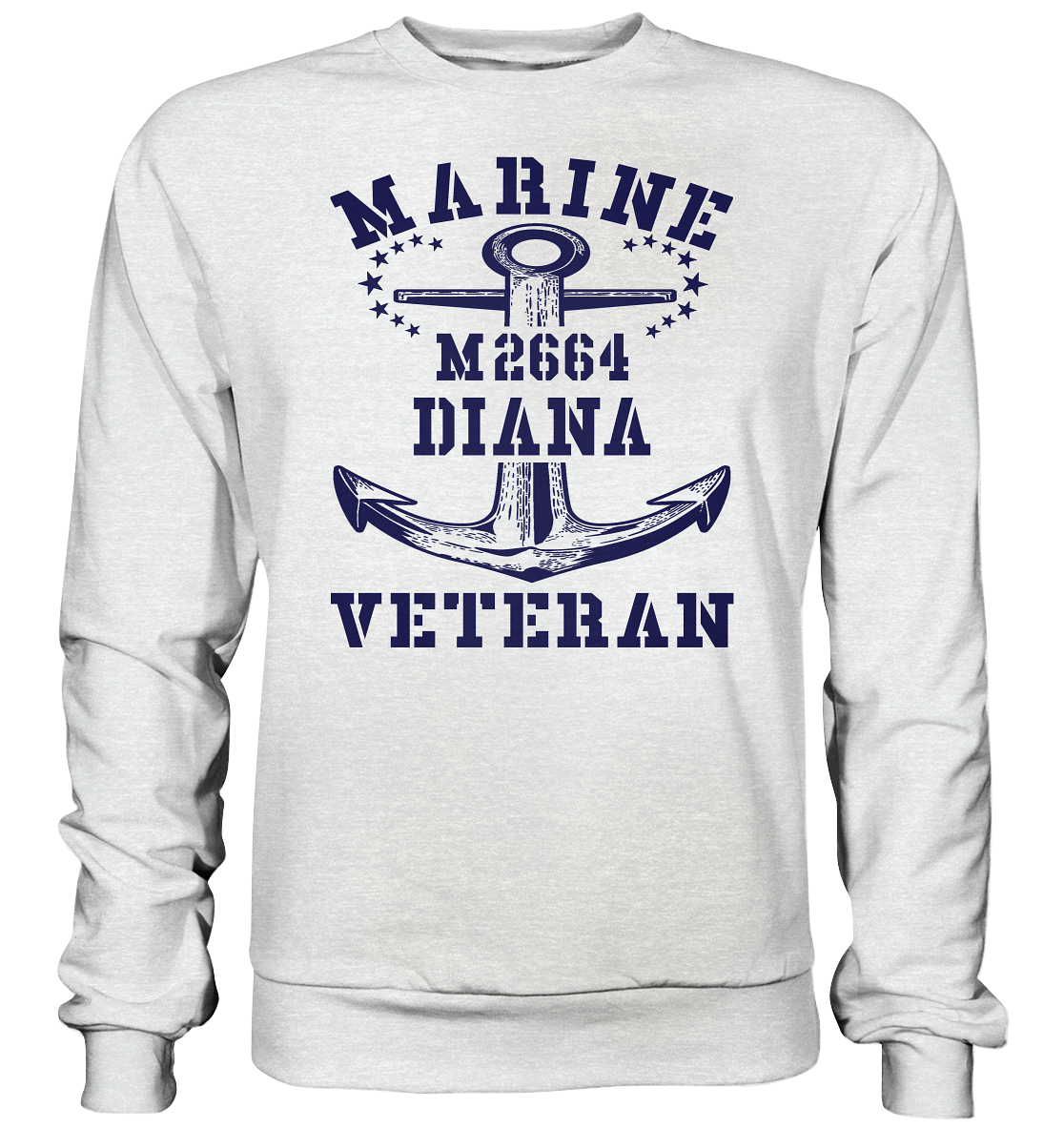 BiMi M2664 DIANA Marine Veteran - Premium Sweatshirt