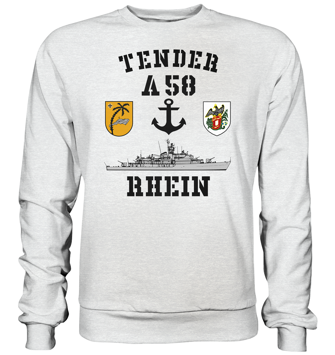 Tender A58 RHEIN 3.SG ANKER - Premium Sweatshirt
