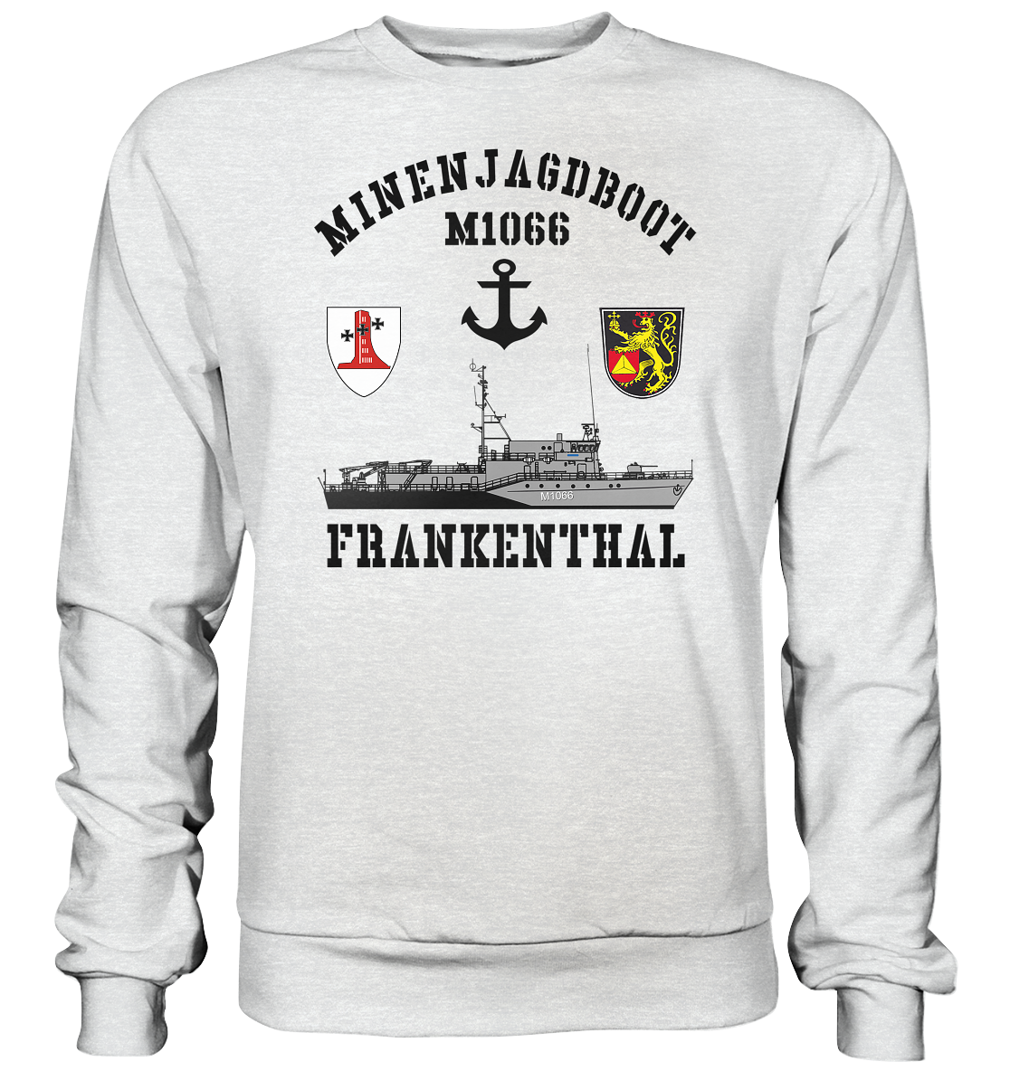 Mij.-Boot M1066 FRANKENTHAL Anker 1.MSG - Premium Sweatshirt