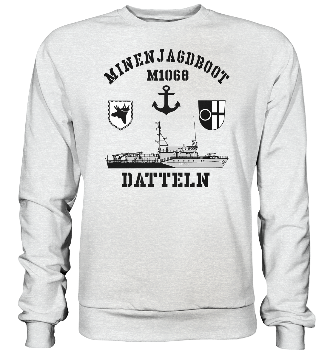 Mij.-Boot M1068 DATTELN Anker 3.MSG - Premium Sweatshirt