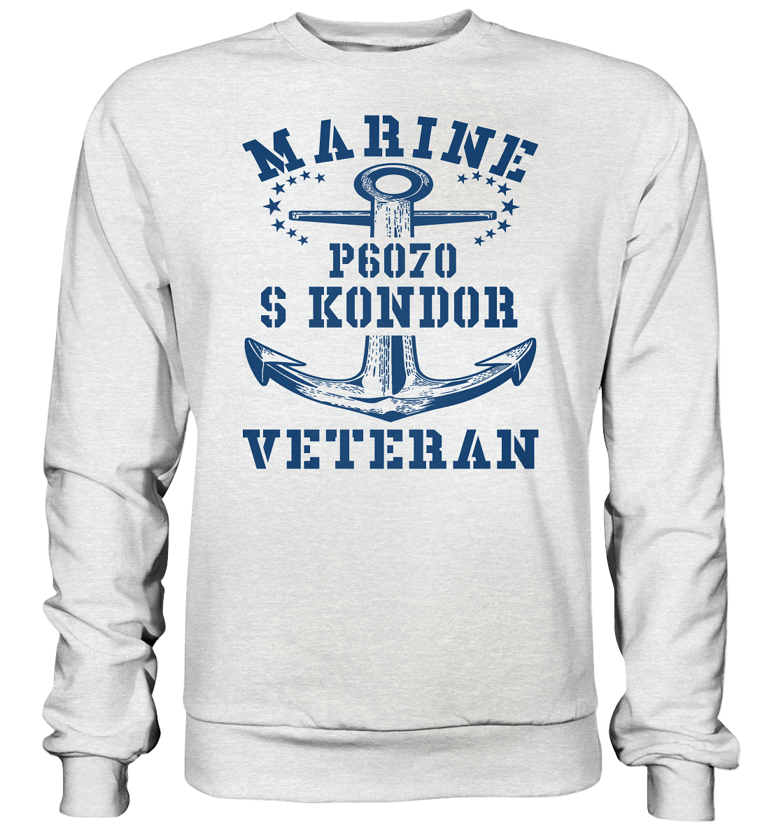 P6070 S KONDOR Marine Veteran - Premium Sweatshirt