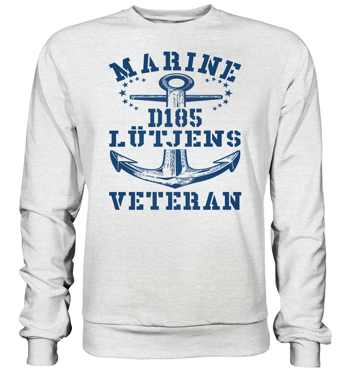 Zerstörer D185 LÜTJENS Marine Veteran - Premium Sweatshirt