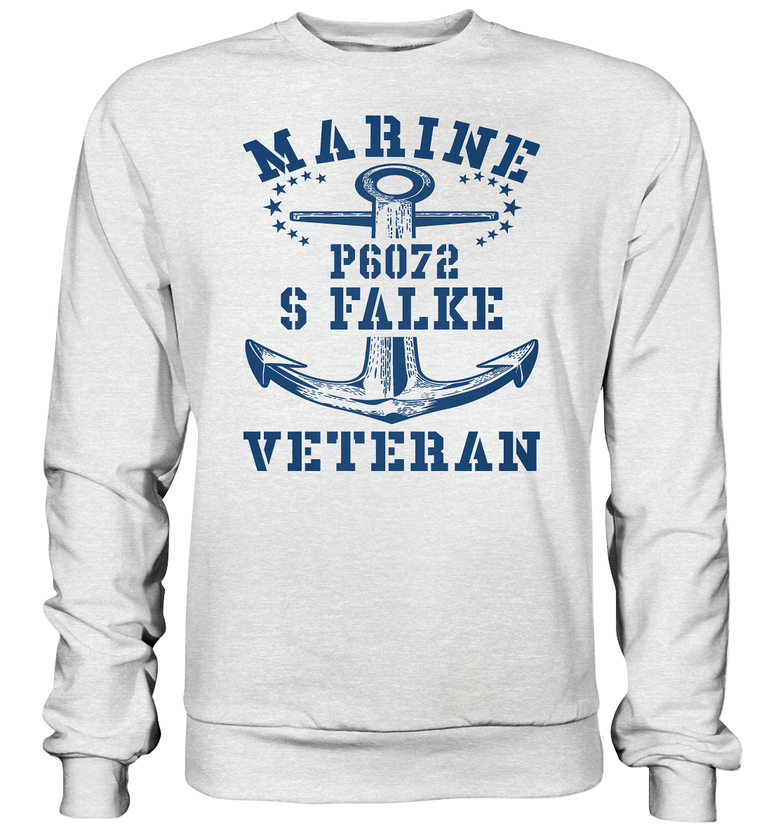 P6072 S FALKE Marine Veteran - Premium Sweatshirt