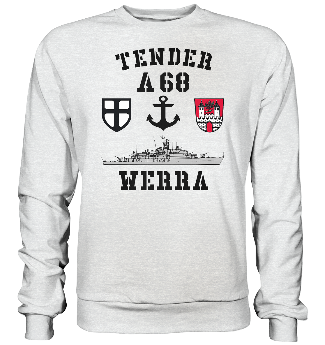 Tender A68 WERRA 7.SG Anker - Premium Sweatshirt