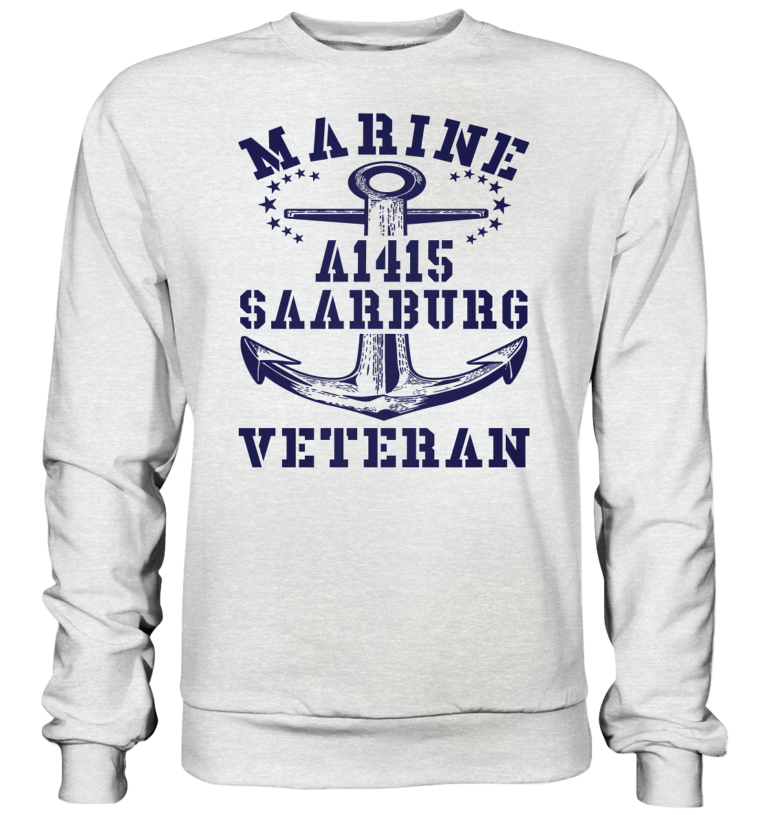 Troßschiff A1415 SAARBURG Marine Veteran - Premium Sweatshirt
