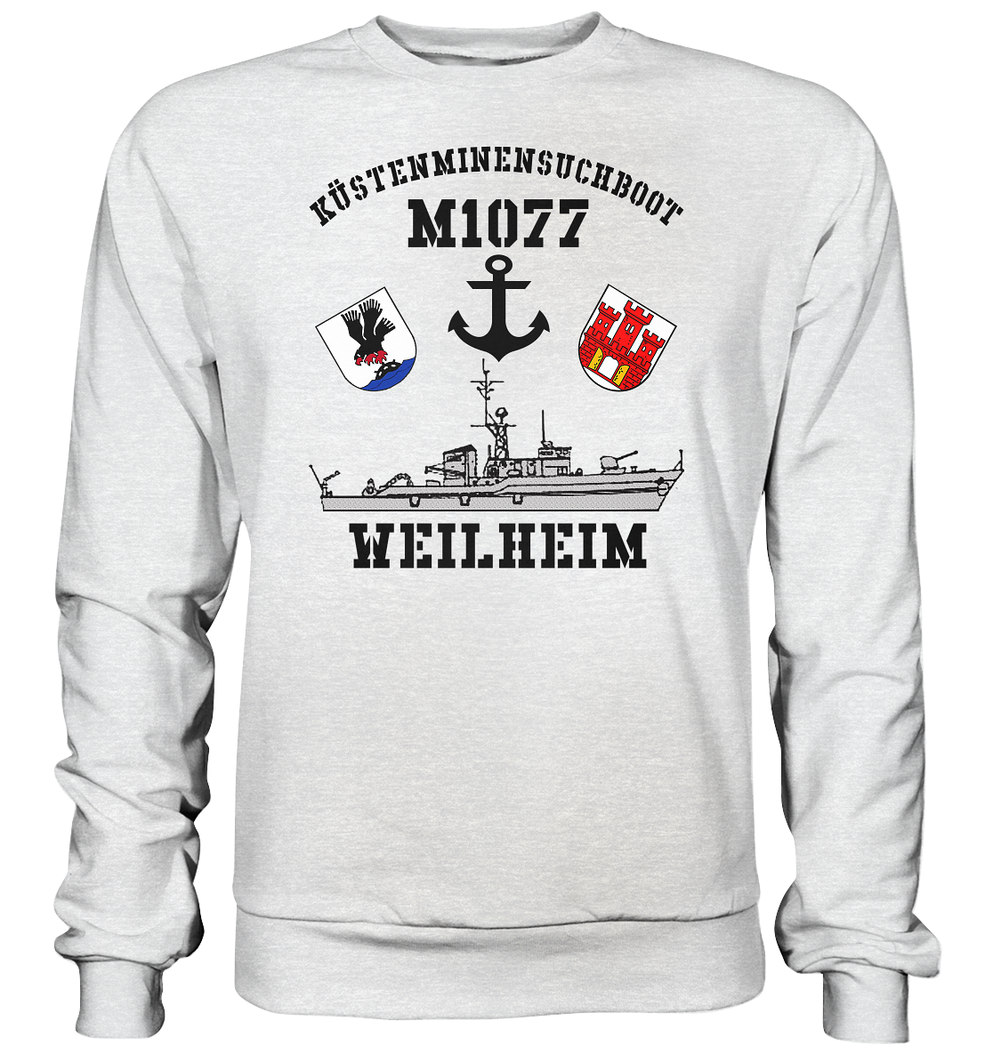 KM-Boot M1077 WEILHEIM - Premium Sweatshirt