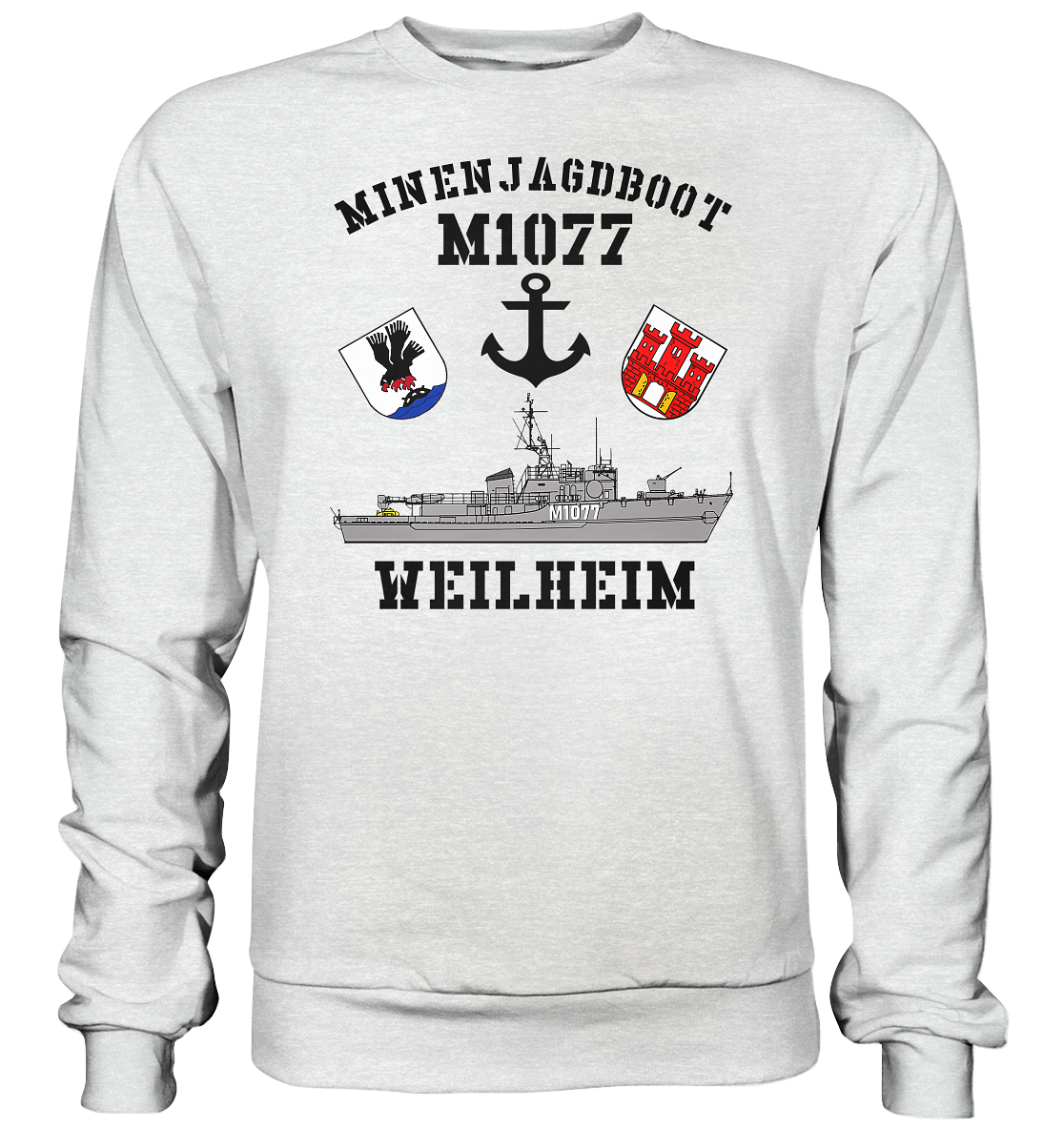 Mij.-Boot M1077 WEILHEIM - Premium Sweatshirt