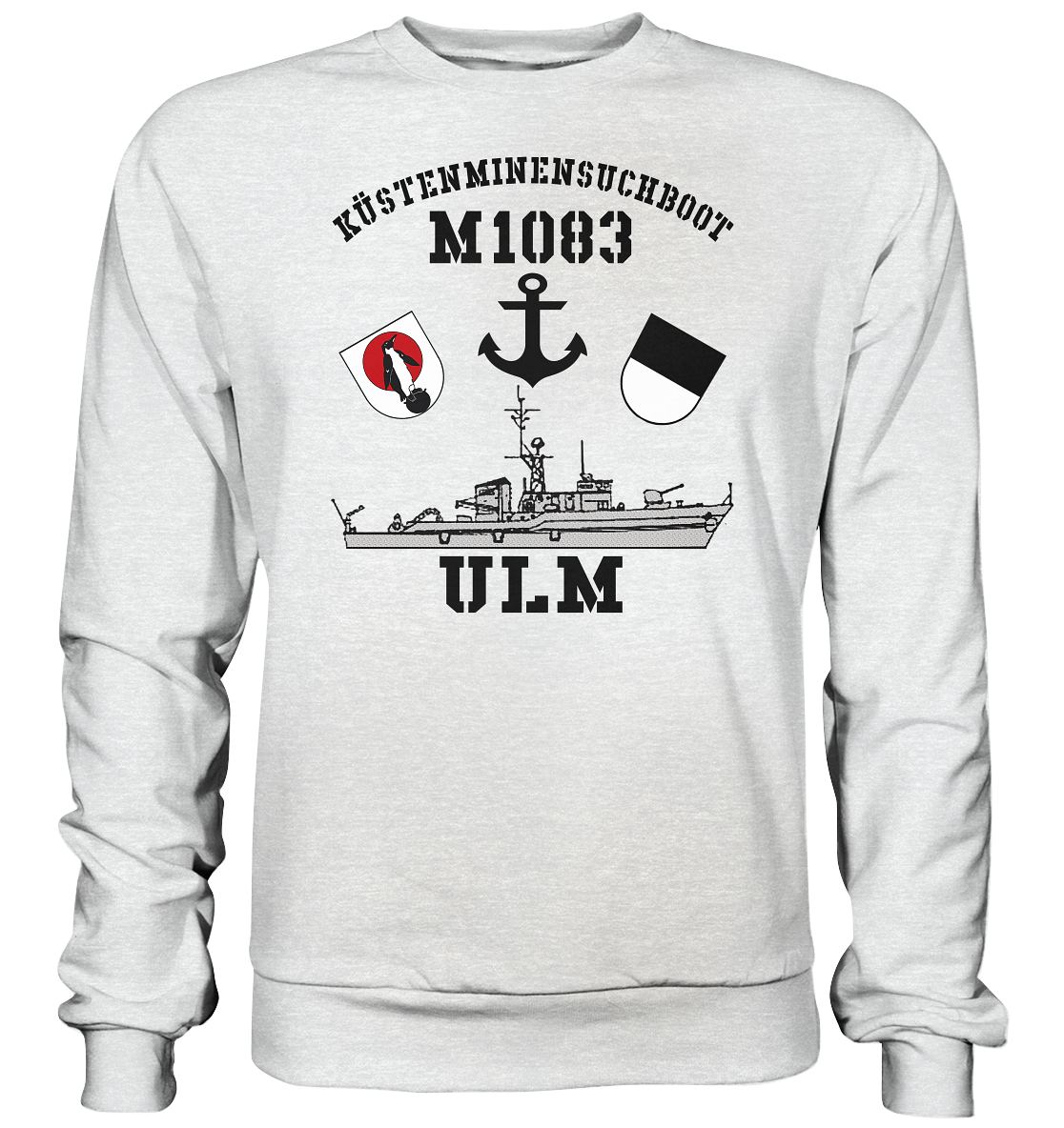 KM-Boot M1083 ULM Anker - Premium Sweatshirt
