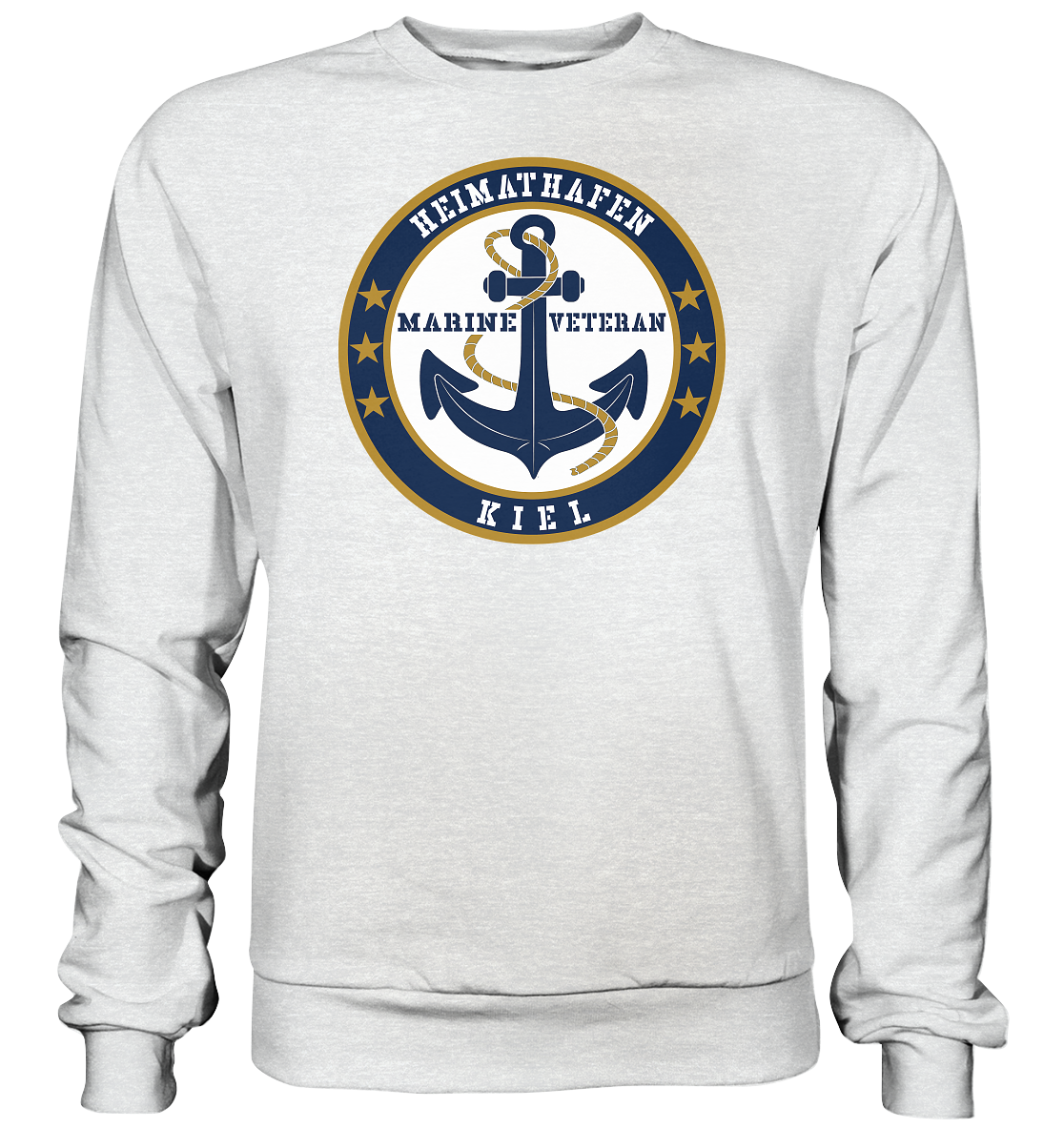 Marine Veteran Heimathafen KIEL - Premium Sweatshirt