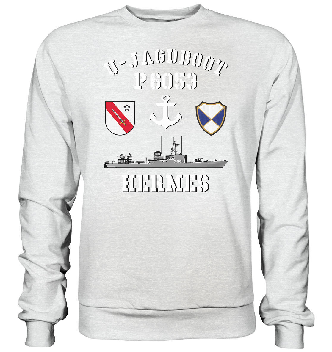 U-Jagdboot P6053 HERMES Anker - Premium Sweatshirt